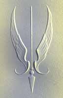 The Balance — Berann's personal sign, symbolizing art and cartography